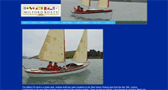 Desktop Screenshot of milfordboats.com